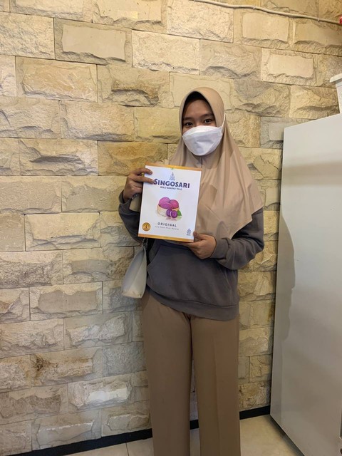 Kamu harus cobain Bolu Bakpao Telo ini kalau berkunjung ke Malang ya. Foto: dok. Singosari