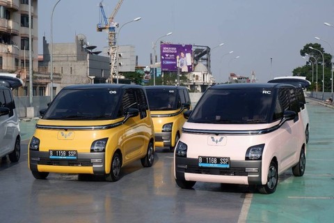 Mobil listrik Wuling Air ev. Foto: Aditya Pratama Niagara/kumparan