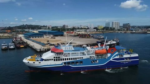 Kapal Roro KMP Bahtera Nusantara 03. Foto: Istimewa