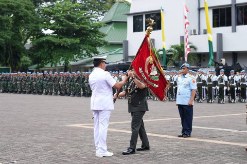 Panglima TNI Pimpin Sertijab Danpaspampres Foto: Mabes TNI