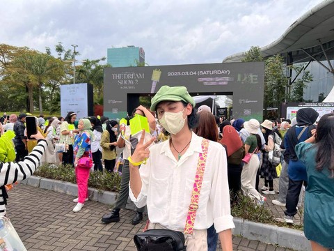 Antusiasme penonton NCT Dream Tour: The Dream Show 2 di ICE BSD, Tangerang, Sabtu (4/3).  Foto: kumparan