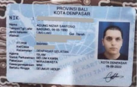 WN Suriah mendapatkan KTP WNI atas nama Agung Nizar Santoso. Foto: Dok. Istimewa
