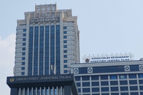 Kantor Direktorat Jenderal Pajak Kementerian Kuangan. Foto: Shutterstock