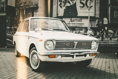 Toyota Corolla Sedan 1970. Foto: Shutterstock