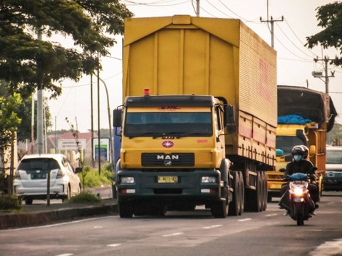 Ilustrasi truk Foto: Rizki Fajar Novanto/kumparan