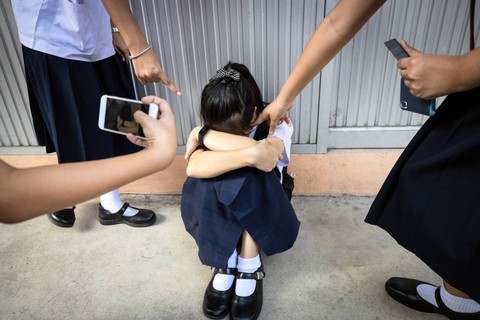 Ilustrasi bullying di Korea Selatan. Foto: CGN089/Shutterstock
