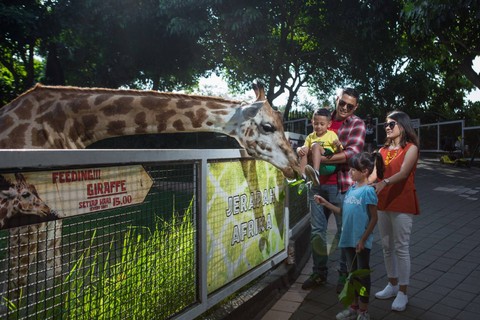 Ilustrasi keluarga yang sedang liburan di Batu Secret Zoo. Foto: Dok. tiket.com
