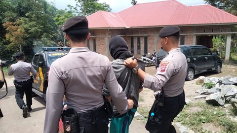 Pelaku pembunuhan gadis yang mayatnya dikubur. Foto: Dok. Istimewa
