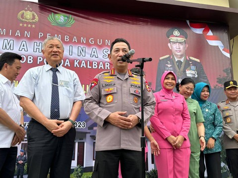 Kapolri Jenderal Listyo Sigit Prabowo. Foto: Teri/Hi!Pontianak