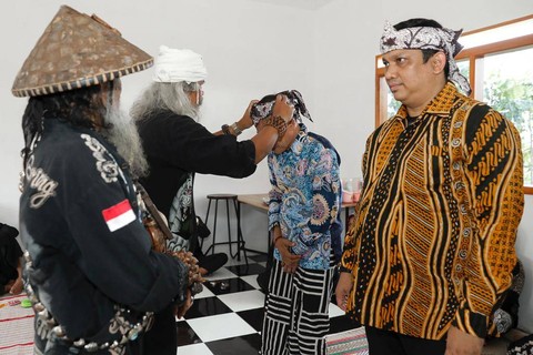 Masyarakat Budaya Sunda di Jawa Barat menggelar deklarasi Ganjar Pranowo Sebagai Presiden 2024 di 95 Resto, Kabupaten Sumedang Jawa Barat, pada Sabtu (18/3/2023). Foto: Dok. Istimewa