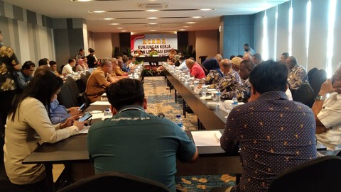 Baleg DPR RI serap aspirasi terkait penyusunan RUU Ombudsman RI di Papua Barat Daya, foto: Yanti/BalleoNEWS