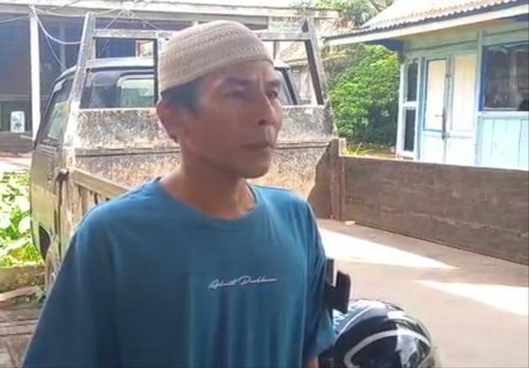 Ayah dari DA bocah yang meninggal pasca empat kali di operasi, Foto : Istimewa