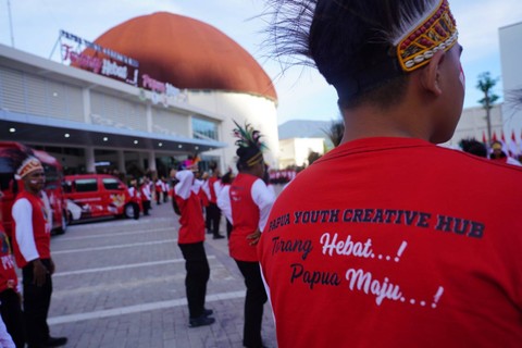 Peresmian Papua Youth Creative Hu di Jayapura. Foto: istimewa