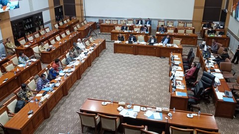 Rapat Kerja Komisi III DPR RI dengan PPATK, Selasa (21/3/2023). Foto: Hedi/kumparan