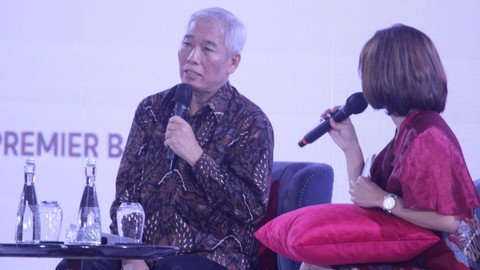 Lo Kheng Hong saat OCBC NISP Business Forum 2023, Selasa (21/3/2023). Foto: OCBC