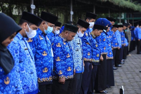 ASN di lingkungan Pemkot Pontianak. Foto: Dok. Prokopim Pemkot Pontianak