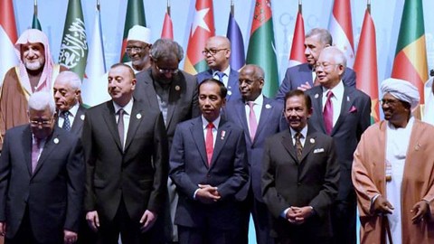 Presiden Joko Widodo Hadiri KTT LB OKI di Istanbul. (Foto: dok. Laily Rachev - Biro Pers Setpres)