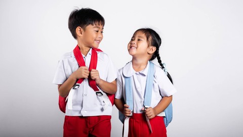 Ilustrasi anak sekolah. Foto: Sorapop Udomsri/Shutterstock