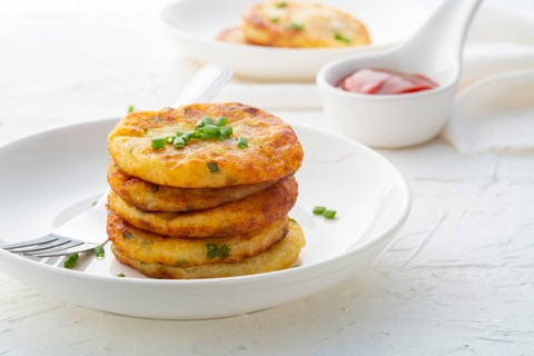 Ilustrasi Mashed Potato Pancake. Foto: Kritchai7752/Shutterstock