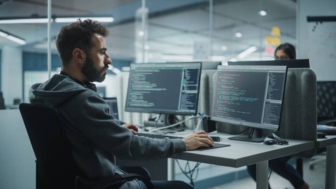 Ilustrasi programmer yang sedang melakukan tugasnya. Foto: Shutterstock
