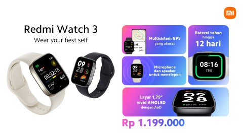 Redmi Watch 3. Foto: Xiaomi