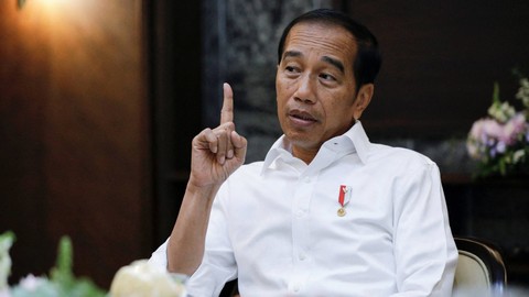 Presiden Indonesia Joko Widodo di Istana Kepresidenan di Jakarta, Indonesia, 1 Februari 2023.  Foto: Willy Kurniawan/REUTERS