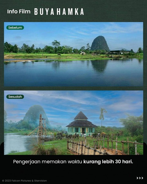 Proses Pembangunan Set Film Buya Hamka. Foto: Dok. Falcon Pictures