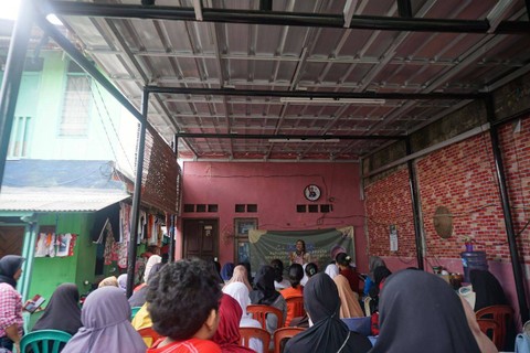 Kegiatan sosialisasi pencegahan stunting. Foto: Dok. Istimewa 