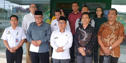 FKUB Lampung dan tokoh lintas agama di Lampung sepakat mengajukan upaya penangguhan penahanan terhadap Ketua RT Wawan. | Foto : Dok. Kanwil Kemenag Lampung.