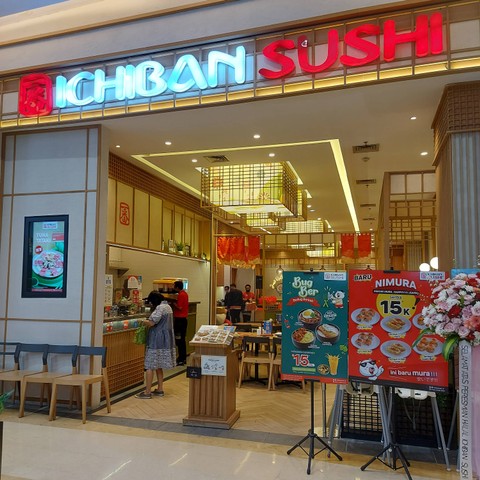 Ichiban Sushi resmi mendapat sertifikat halal dari BPJPH dan MUI (31/3/23). Foto: Azalia Amadea/kumparan