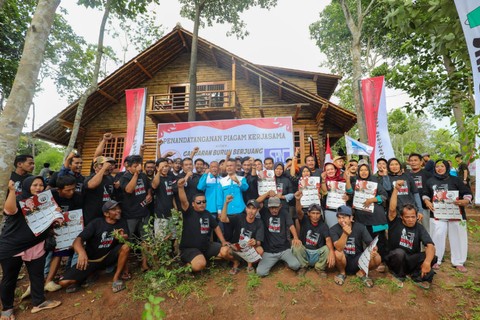 Penandatanganan MoU GBB dengan SPN Kabupaten Tangerang untuk mensejahterakan buruh. Foto: Dok. Istimewa