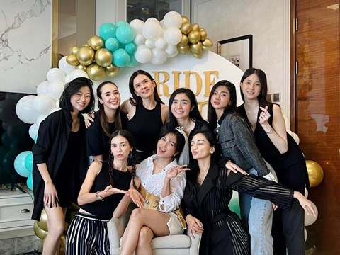 Acara bridal shower Jessica Mila. Foto: Instagram/@valtifanka