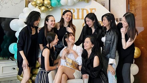 Acara bridal shower Jessica Mila. Foto: Instagram/@valtifanka