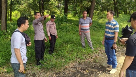 Lokasi penemuan pemuda asal Karawang Nurfadila jadi korban begal di Purwakarta. Foto: Dok. Istimewa