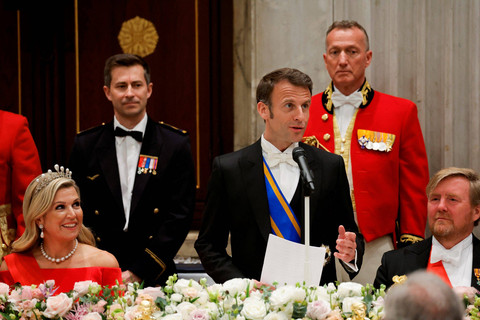 Presiden Prancis Emmanuel Macron.  Foto: Piroschka Van De Wouw/REUTERS