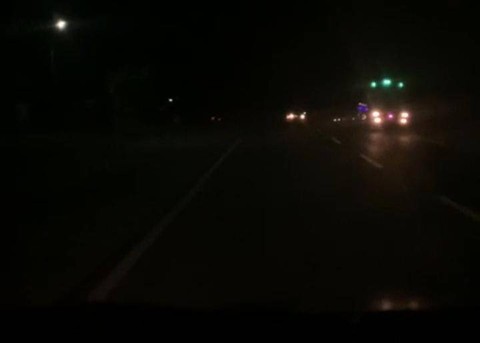 Penampakan salah satu ruas Jalan Lintas Sumatera dari Bakauheni menuju Bandar Lampung (sebelum GT Bakauheni Utara). | Foto: Bella Sardio/Lampung Geh