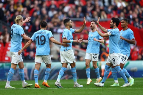 Manchester City vs Sheffield United.  Foto: Reuters/Carl Recine