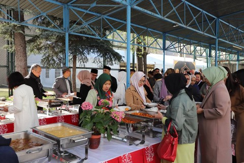 Perayaan Lebaran di KBRI Moskow. Foto: Dok. KBRI Moskow