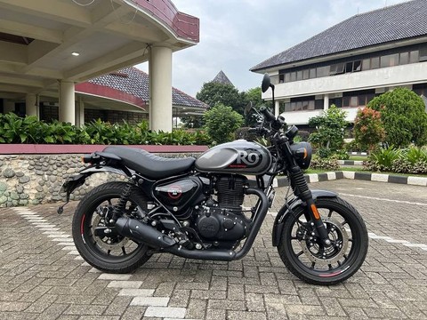 Motor Royal Enfield Hunter 350. Foto: Sena Pratama/kumparan