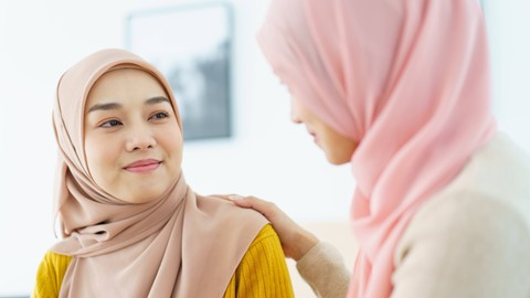 Ilustrasi perempuan memaafkan. Foto: DG FotoStock/Shutterstock