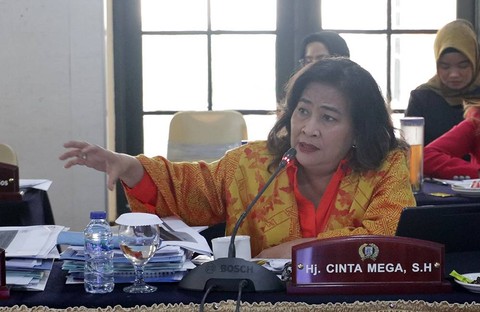 Anggota DPRD DKI Jakarta, Cinta Mega. Foto: DPRD DKI Jakarta