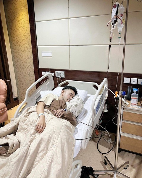 Ruben Onsu sempat dirawat di rumah sakit. Foto: Instagram/@ruben_onsu