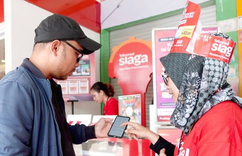 Peningkatan akses layanan broadband sepanjang Ramadhan dan Idul Fitri 2023.  Foto: Dok. Telkomsel