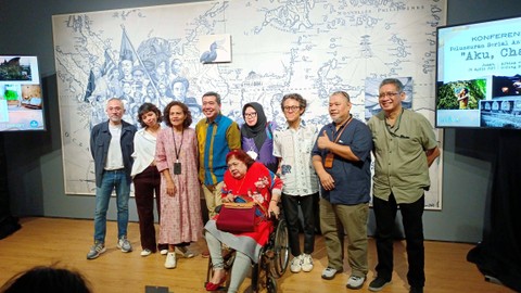 Perilisan Serial Antologi Seni Video, 'Aku, Chairil!" di Sarinah, Thamrin. Foto: Aprilandika Pratama/kumparan