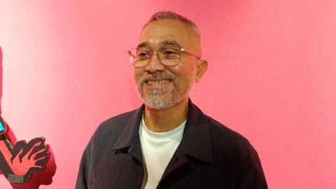 Lukman Sardi saat ditemui di Sarinah Thamrin. Foto: Aprilandika Pratama/kumparan