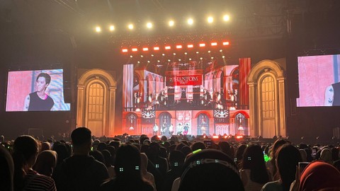 Fan Meeting WayV Phantom in Jakarta di ICE BSD, Tangerang, Sabtu (29/4/2023). Foto: Nurlaela/kumparan