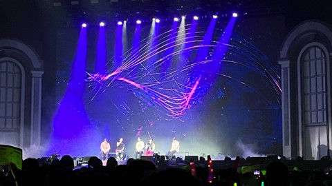 Fan Meeting WayV Phantom in Jakarta di ICE BSD, Tangerang, Sabtu (29/4/2023). Foto: Nurlaela/kumparan