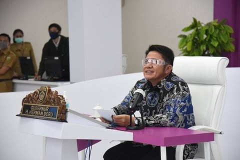 Gubernur Sumsel Herman Deru. (Foto. Istimewa)