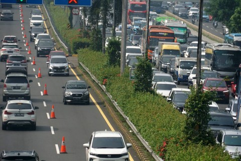 Ilustrasi lalin di Tol Dalam Kota. Foto: Iqbal Firdaus/kumparan