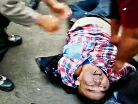 Wajah pelaku penembakan di gedung MUI Jakarta, Selasa (2/5/2023). Foto: Dok. Istimewa